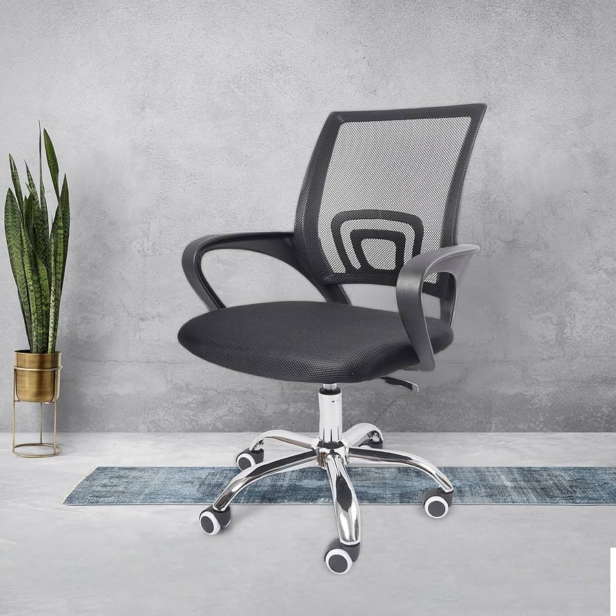 Stylish China Mesh Office/ Home Chair -Black