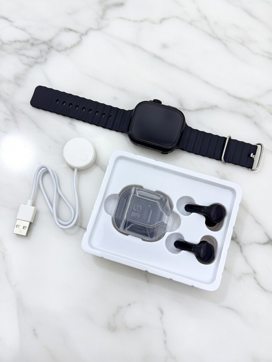 Combo pack ( Smart watch & Ultrapods promax bluetooth Headphone )