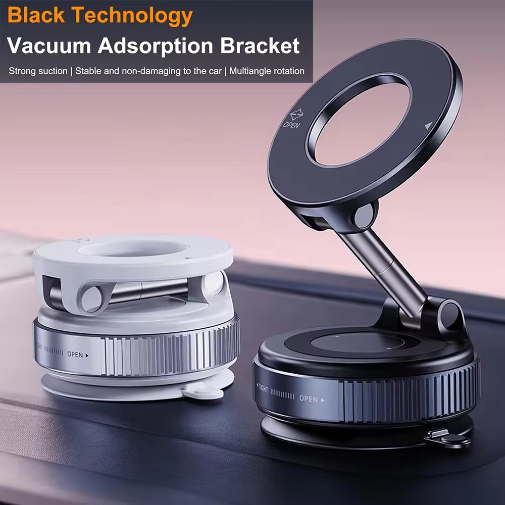 Magnetic Vacuum Phone Holder