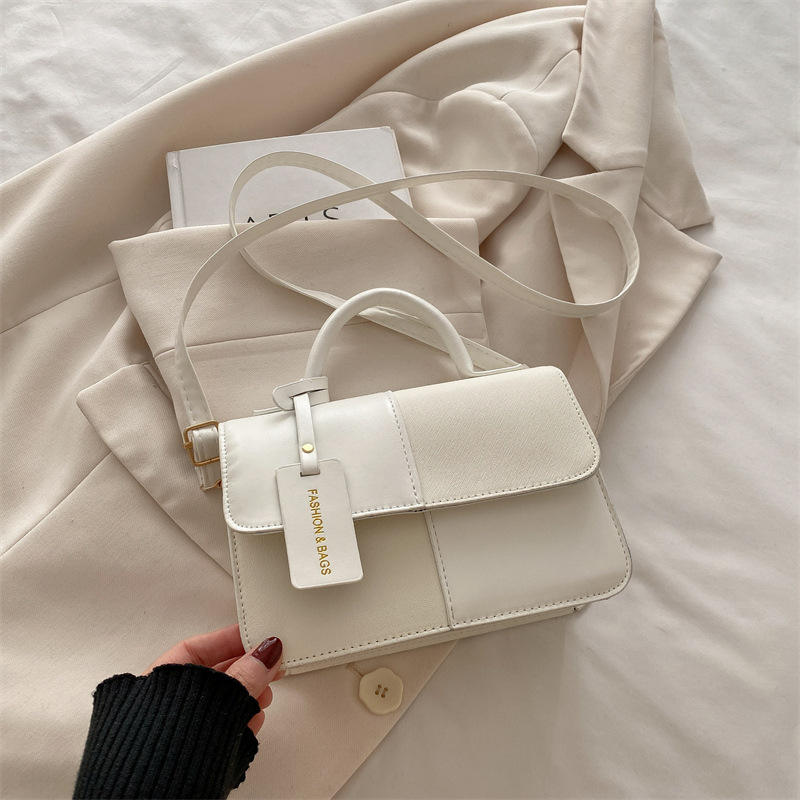 2026 New Woman's Handbags Stitching Color Lady's Shoulder Bags Fashion Woman's Crossbody Bags